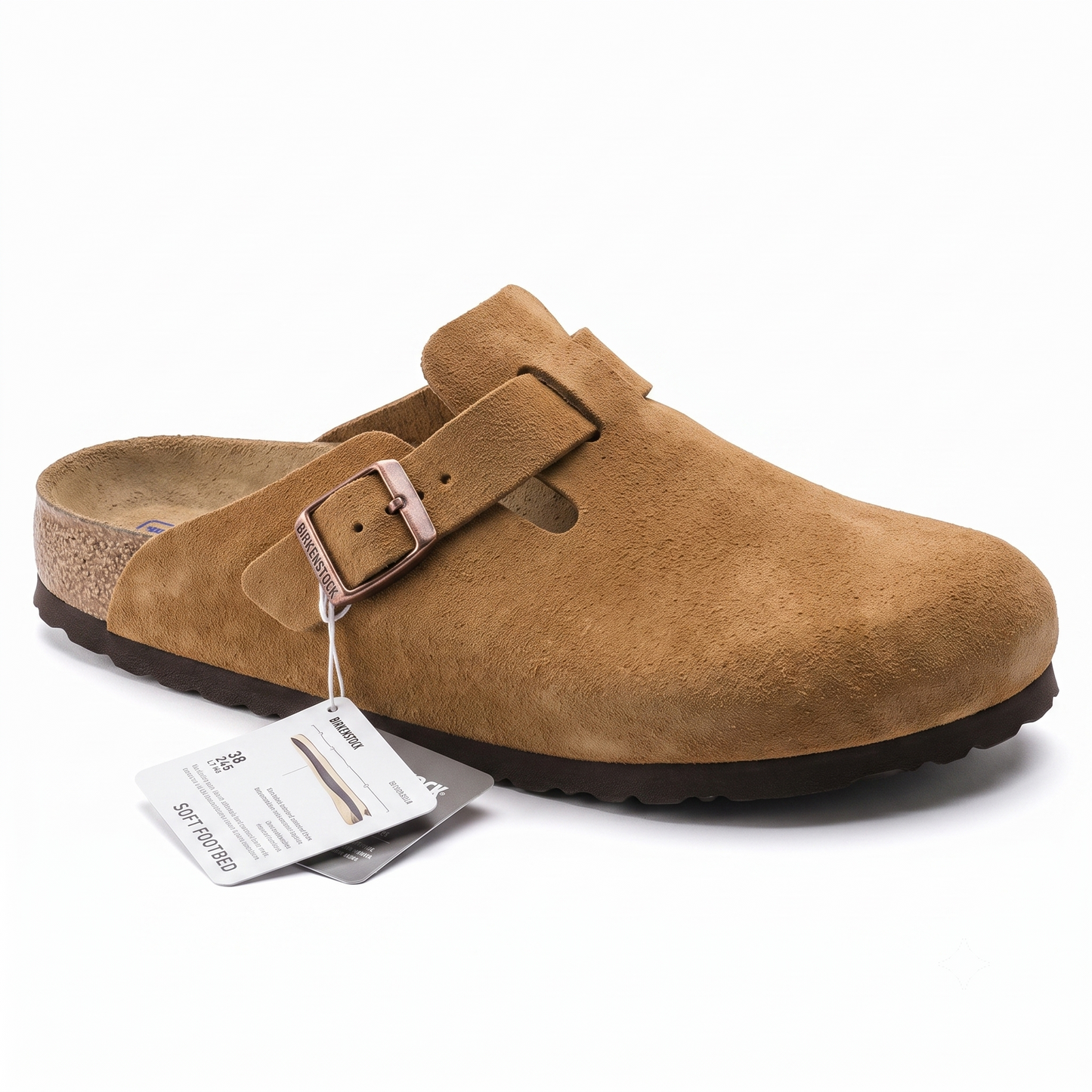 Boston Soft Footbed Suede Clogs