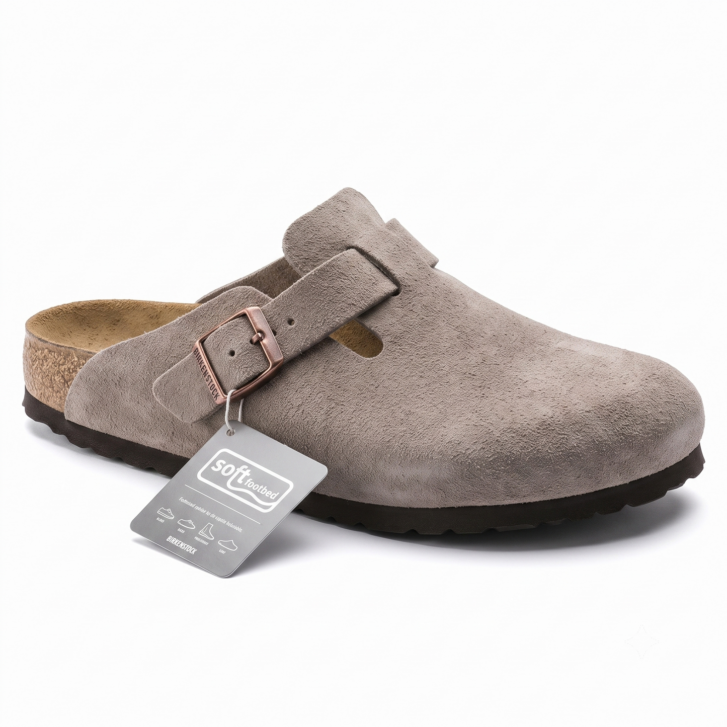 Boston Soft Footbed Suede Clogs